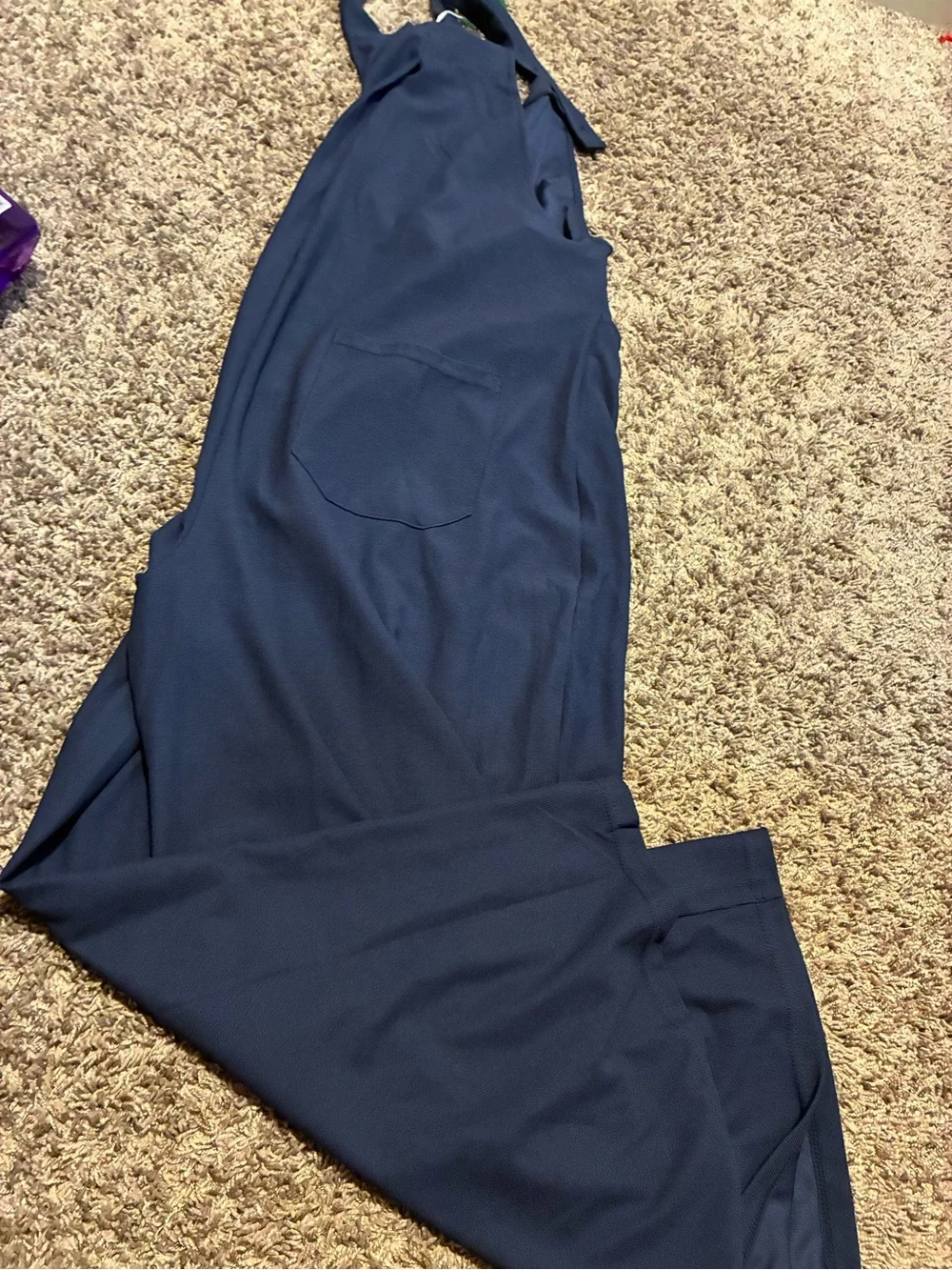 NEW Halara Dark Blue Overalls - large